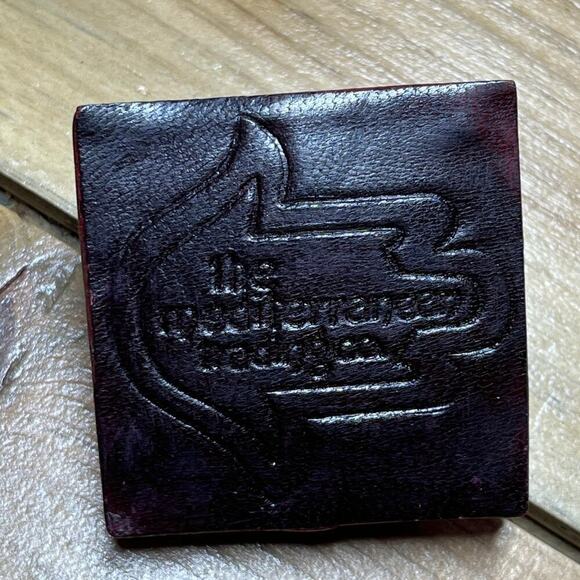 Vintage1994 The Mediterranean Trading Co Coin Purse.Elephant.Trinket box leather - Picture 3 of 4